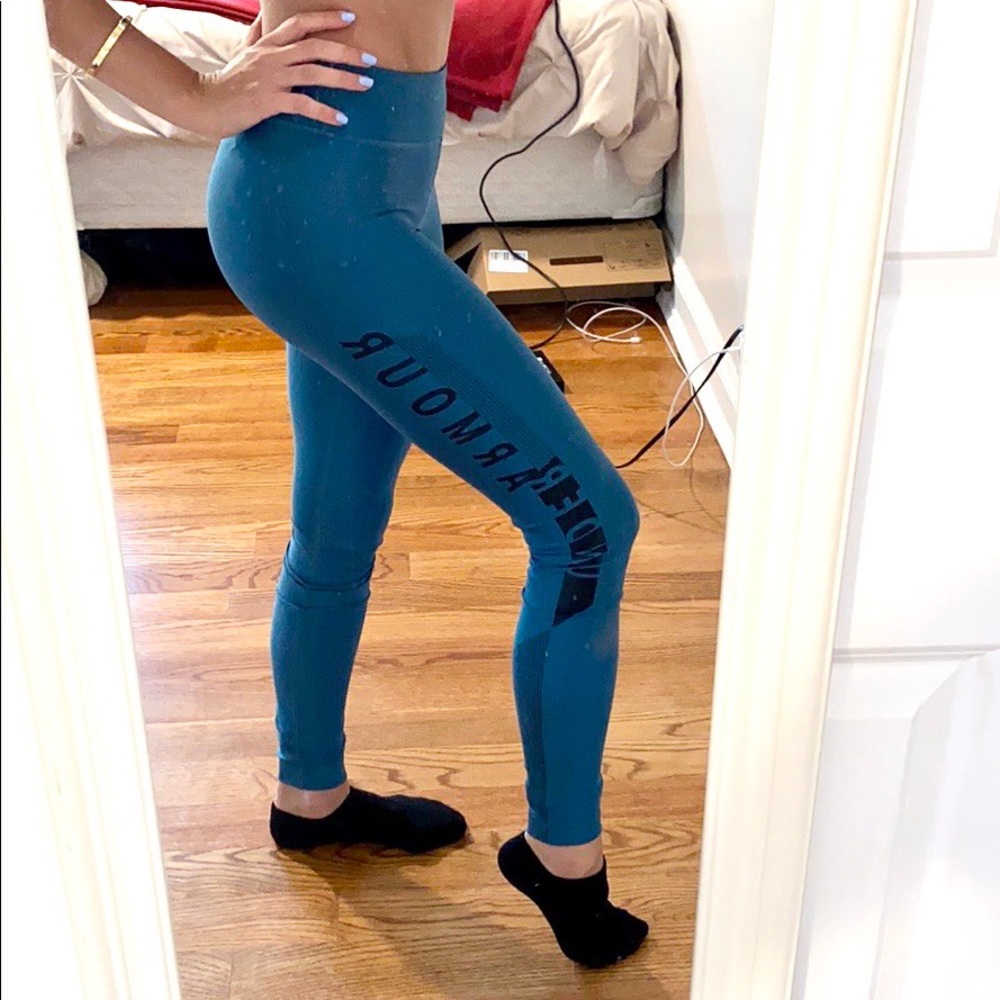 Underarmour | funky blue leggings